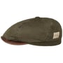 Boné Plano 6 Panel Cotton Canvas by Stetson azeitona