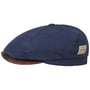 Boné Plano 6 Panel Cotton Canvas by Stetson azul marinho