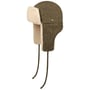 Gorro Aviador Wool Twill Bomber by Balmoral azeitona