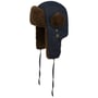 Gorro Aviador Waxed Denim Bomber by Stetson azul marinho