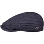 Boné Plano Striped Herringbone Driver by JJ Hats azul - azul marinho