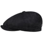 Boné Plano 8 Panel Goat Suede by JJ Hats azul marinho