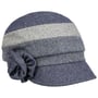 Boné Newsboy Stine Patchwork by Seeberger azul - cinzento