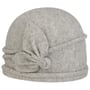 Gorro de Lã Fresada Jorina by Seeberger cinzento