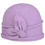 Gorro de Lã Fresada Jorina by Seeberger roxo