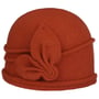 Gorro de Lã Fresada Jorina by Seeberger terracota