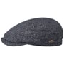 Boné Plano Harris Tweed Driver by JJ Hats azul