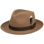 Chapéu de Lã Darona Fedora by Stetson bege