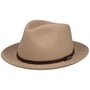 Chapéu de Lã Delvane Fedora by Stetson aveia