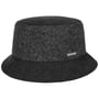 Chapéu de Pesca Boiled Wool Bucket by Stetson antracite