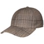 Boné Pienza Check Wool Mix by Borsalino bege - castanho