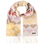 Cachecol com Franjas Cashmink Hearts by Fraas cores mistas