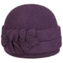 Gorro de Lã Fresada Derona by Seeberger ameixa