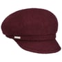 Boné Newsboy Wool Mix by Seeberger bordeaux