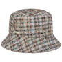 Chapéu de Tecido Tweed Bucket by Seeberger azul