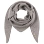 Lenço Triangular Uni Cashmere by Seeberger cinzento