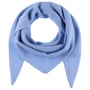 Lenço Triangular Uni Cashmere by Seeberger azul claro