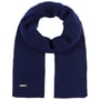 Cachecol de Malha Merla Merino by Seeberger azul marinho
