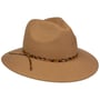 Chapéu de Feltro Manaleo Fedora by Seeberger bege