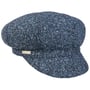 Boné Newsboy Tweedy by Seeberger azul - azul marinho