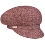 Boné Newsboy Tweedy by Seeberger bordeaux - manchado