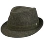 Chapéu de Lã Tweed Trilby by Lierys azeitona - manchado