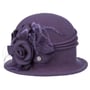 Chapéu Cloché Amelia by Lierys roxo