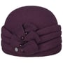 Gorro de Lã Fresada Katrina by Lierys ameixa