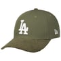 9Forty Cord Visor Dodgers Cap by New Era azeitona - preto