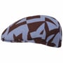 Boné Plano Superfan 504 by Kangol castanho - azul