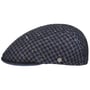 Boné Plano Houndstooth Milano by Lierys preto - azul
