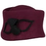 Gorro Toque de Lã com Caxemira by Mayser ameixa
