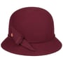 Chapéu de Lã Perry Cashmere by Mayser bordeaux