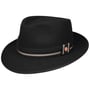 Chapéu de Lã Mio Festive Fedora by Mayser preto