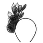 Fascinador Lioressa Sinamay by Seeberger preto