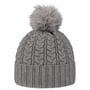 Gorro com Pompom Cosy Cosy by McBURN cinzento claro