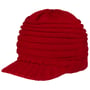 Gorro de Malha com Viseira Narevya by McBURN vermelho