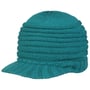 Gorro de Malha com Viseira Narevya by McBURN azul petróleo