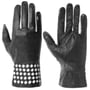 Damen-Ziegenleder-Handschuh by McBURN branco - preto