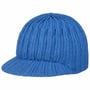 Gorro de Malha com Viseira Uni by McBURN azul