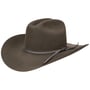 Chapéu Monterrey Cattleman by Ringers Western cinzento escuro