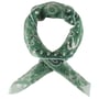 Lenço de Seda Paisley by Fraas verde escuro