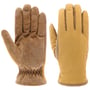 Luvas em Pele Uni Cord by Barts mostarda