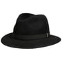 Chapéu Forest Pack Away by Borsalino preto-preto