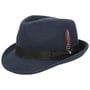 Chapéu de Feltro Lucille Trilby by Stetson azul
